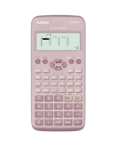 Casio FX-83GTX Calculadora científica Rosa