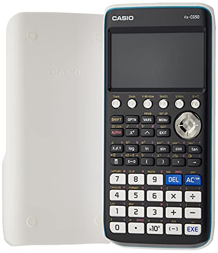 Casio FX CG50 cartón del paquete – Calculadora gráfica con pantalla en color de alta resolución