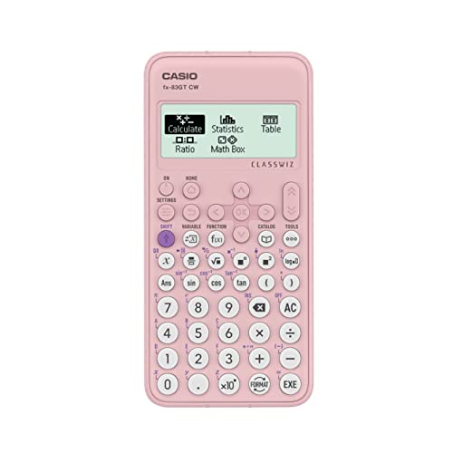 Casio FX-83GTCW - Calculadora científica, Color Rosa