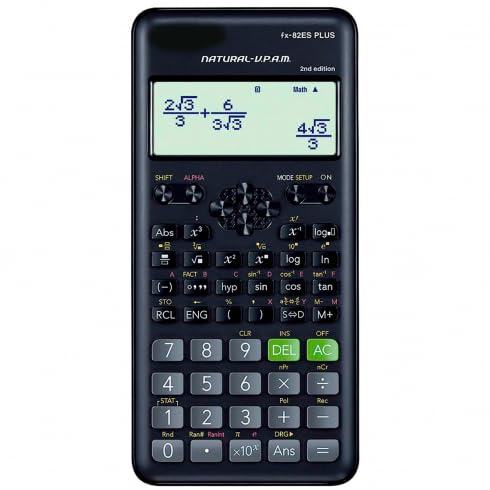 Calculadora Científica Fx-82Es Plus 2nd Edition con 252 Funciones - Ideal para Estudiantes.