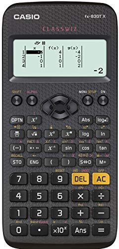 Casio fx-83GTX Calculadora científica, Color Negro, Color Negro