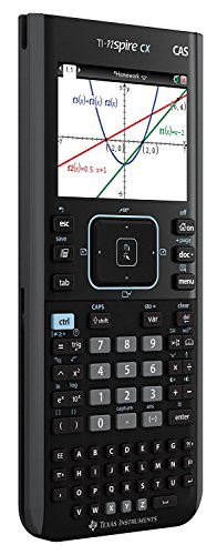 Texas Instruments TI Nspire CX CAS - Calculadora gráfica táctil, Color Negro