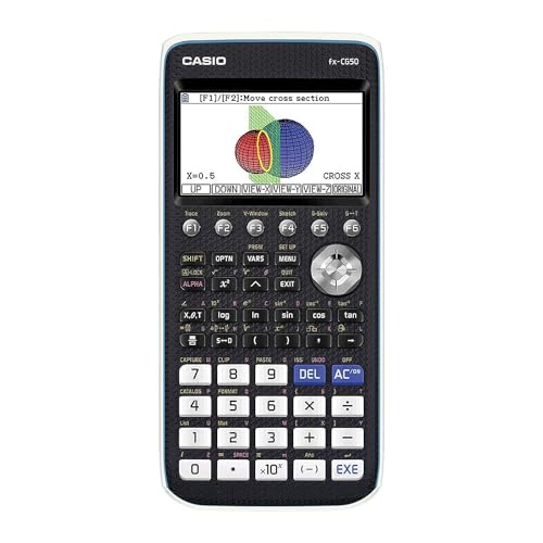 Casio FX-CG50 - Calculadora Gráfica, Pantalla a Color Alta Resolución, Color Negro