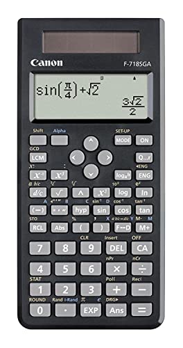 Calculadora científica Canon F-718SGA Negra