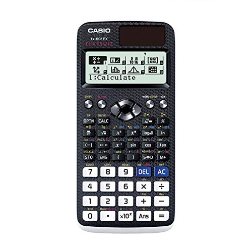 Casio Calculatrice scientifique ClassWiz Fx 991 Ex - 552 fonctions