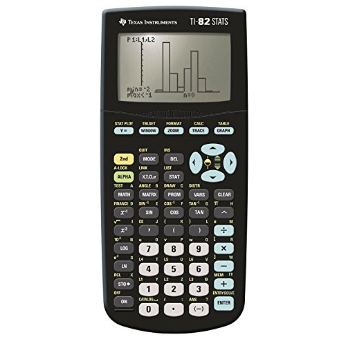Texas Instruments TI 82 STATS calculadora gráfica con Estadísticas Funciones
