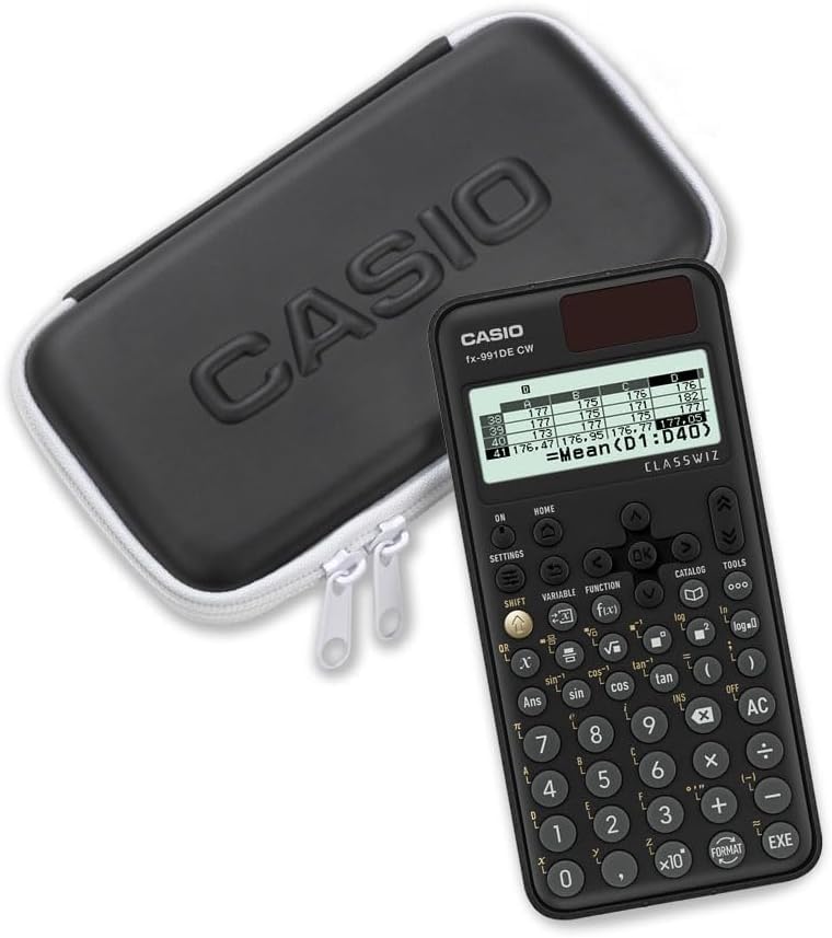 Casio FX-991DE CW ClassWiz - Calculadora científica técnica con Funda Protectora (edición Limitada)